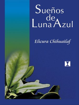 cover image of Sueños de luna azul